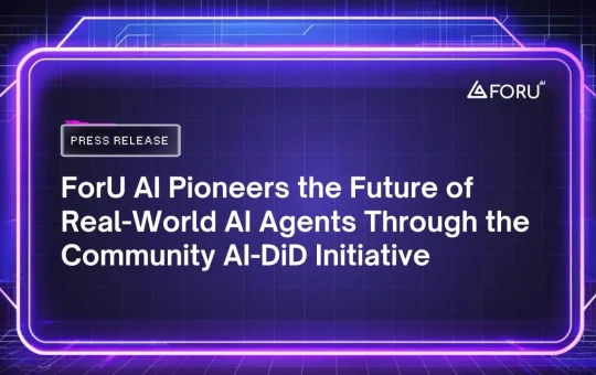 ForU AI Pioneers the Future of Real-World AI Agents Through the Community AI-DiD Initiative