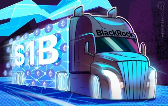 Ethereum eyes 65% gains from 'cycle bottom' as BlackRock ETH stash crosses $1B