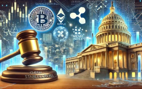 As Genius Stablecoin Bill Vote Nears, Meme Index Presale Heats Up