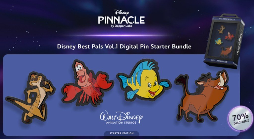 Disney+ launches fan perks with Disney Pinnacle by Dapper Labs