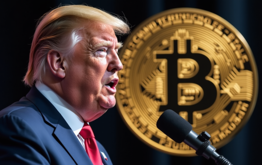 Trump speech looms: can Bitcoin leverage exchange outflows, safe haven status for $100K?