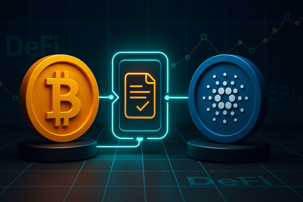 Cardano news Bitcoin DeFi