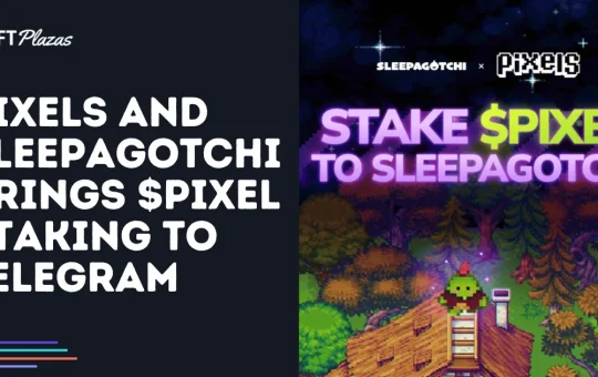Pixels and Sleepagotchi Brings $PIXEL Staking to Telegram