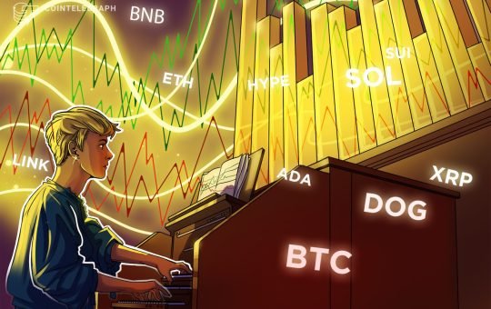 Price predictions for BTC, ETH, XRP, BNB, SOL, DOGE, ADA, SUI, HYPE, LINK
