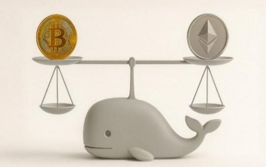 Bitcoin whale dumps 4,000 BTC and stacks over 837,000 ETH total