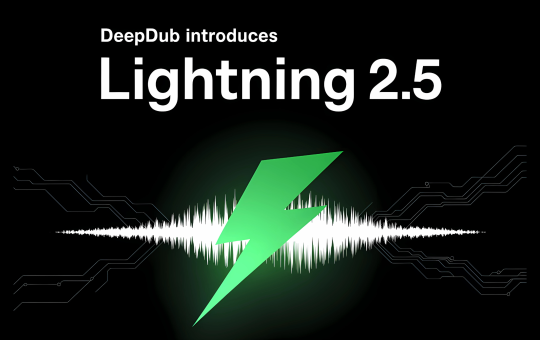 Deepdub Introduces Lightning 2.5: A Real-Time AI Voice Model With 2.8x Throughput Gains for Scalable AI Agents and Enterprise AI