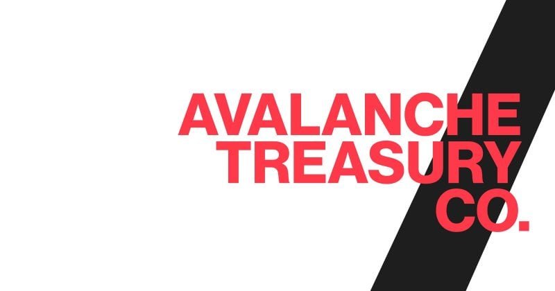 Avalanche Foundation-backed treasury firm to go public through $675 million merger deal, targeting $1 billion AVAX buy