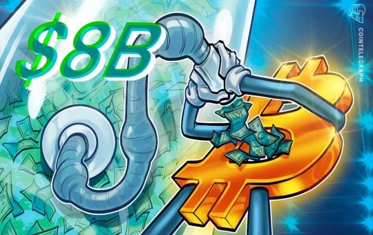 Bitcoin 'Money Vessel' Amasses $8B, Recovery Lacks ETF Inflows