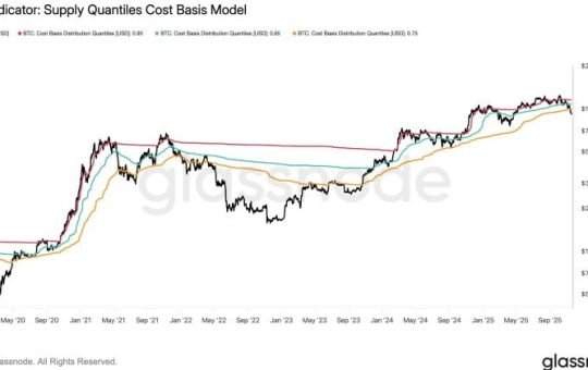 Bitcoin falls below key bear-market line, Glassnode analysis reveals