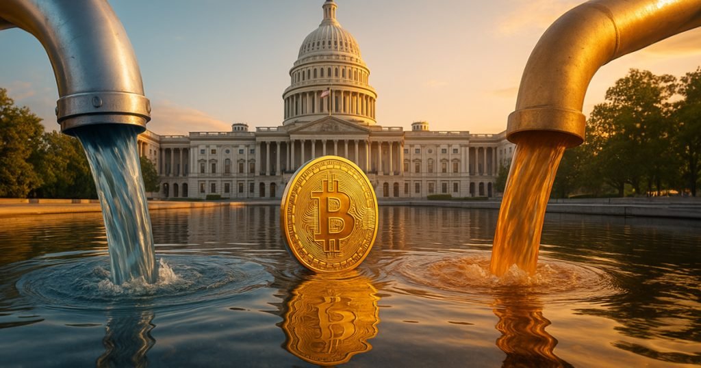 DC just turned the money hose back on — Here’s what it means for your Bitcoin bag