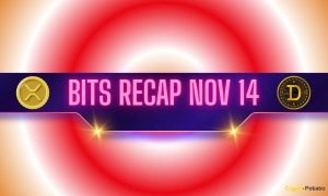 Ripple (XRP) Price Turmoil, Dogecoin (DOGE) Whales Wake up, and More: Bits Recap Nov 14